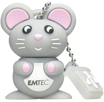 Emtec Zoo M312 Maus (2 GB, USB 2.0), 3983929, 2gb