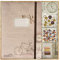 Ursus 40830099 - Erinnerungsalbum Leporello, Vintage Optik, Set mit Album und vielen Accessoires, zur individuellen Gestaltung eines Erinnerungsalbums, ideal zum Verschenken