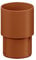 INEFA Raccord Tuyau Descente PVC 100mm Marron Gouttière Montage Facile