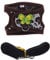 Groomy Hamster Harness, Hamster Harness Vest Adjustable Lead Set for Guinea Pig Mouse Chinchilla Rat Ferret Small Accessories for Pets 4- Medium