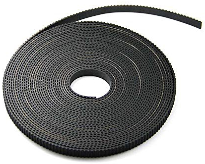 HeyNana - 5 mètres GT2 - Courroie dentée renforcée GT2 en fibre de verre pour imprimante 3D, largeur 6 mm, 5 mètres