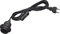 Meister Lampenfassung E27 - 5 Meter - schwarz - Mit Ein-/Ausschalter - Ideal für DIY-Projekte - Geeignet für Steh- & Hängelampen / Lampenaufhängung mit Schalter / Kabel für DIY-Leuchte / 7443860