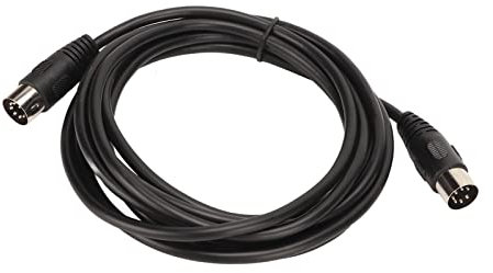 Cable DIN de 7 Pines, Cable de 7 Pines Macho a Macho de 9,8 Pies, Cable de Audio de Interfaz de Controlador Macho a Macho, Cable de Extensión DIN Grande para Dispositivo Médico