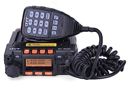 Putikeeg UV Dual Band Autoradio Dual-Segment 20W 136-174/400-480MHz 12V Zigarettenanzünder Radio (KT8900) für professionelle Fahrer und Outdoor-Enthusiasten