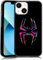 MMYAJT Morales Punk Gwen Handyhülle, passend für iPhone 13, schwarzes Spiderverse, TPU, stoßfeste Schutzhülle, niedlich, bunte Spinne, Geschenk für Jungen, Mädchen, Männer, Wome
