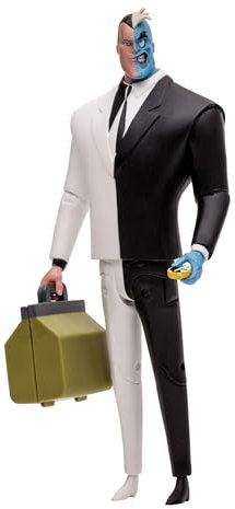 McFarlane Toys The New Batman Adventures Figurine à deux faces de 15,2 cm – Collection très détaillée avec articulation et accessoires exclusifs