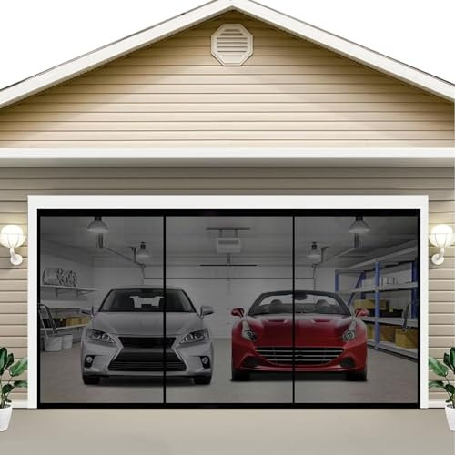 Magnetisches Moskitonetz FüR TüRen 230x270cm Anti-Fliegen-Fiberglas FüR FenstertüRen Schwarz