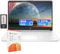 HP Flagship 14 HD Laptop with Free AI-Powered Microsoft 365 | 8GB RAM | 1.22TB Storage(64GB EMMC & 160GB Docking Station Set & 1TB Cloud Storage) | Intel 4-Core Processor | Webcam | Win 11s | White