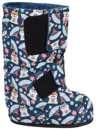 Copripiedi in Gesso Morbido, Lavabile, Antiscivolo, Facile Pulire, Sia per Uso Allettato Che Ambulatoriale (Taglia larga)