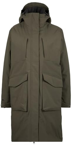 Heber Peak Damen Women's SylvaHe. Long Coat Mantel