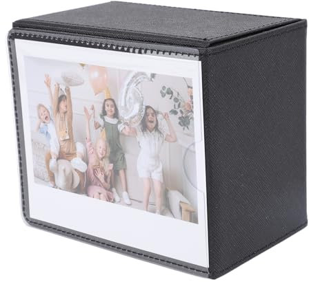 Photo Storage Box, Large Capacity Instant Camera Photo Box for 3.5x4.25 Wide Photos