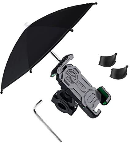 CRILSTYLEO 1 Set Fahrrad Handyhalterung Mit Universelle Smartphone Halterung Für Fahrräder Regenschutz Und Sonnenschutz Ideal Für Radfahrer Und Outdoor Aktivitäten