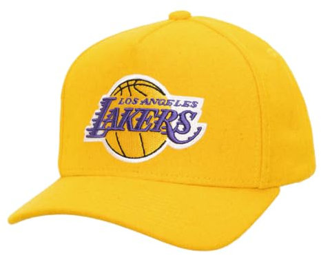 Mitchell & Ness NBA Kicking Wool Pro Strapback Cap Los Angeles Lakers Yellow