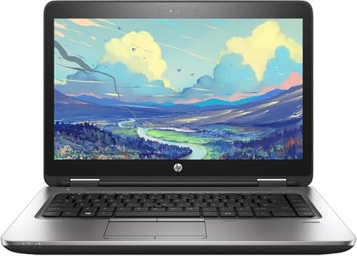 HP Probook 640 G3 Business Laptop, 14 Pulgadas FHD Notebook, Intel Core i5-7300U, 16 GB RAM, 256 GB SSD, Teclado Americano, Win 10 Pro (Reacondicionado)