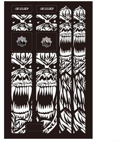 ComfyHarbor 15 Pieces Bicycle Frame Guard PVC Protection Stickers Anti Scratch Front Fork Decals Non Slip Protective Film for MTB Road Bikes