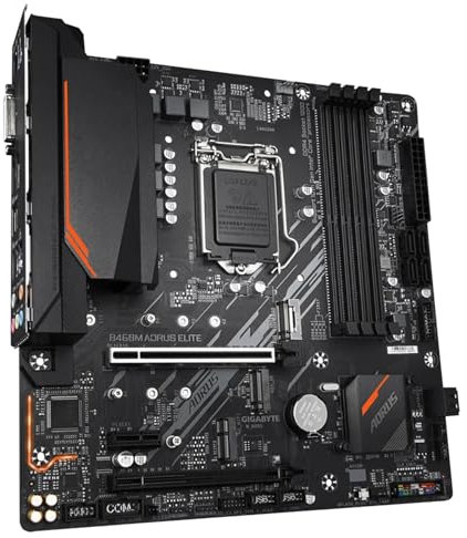 WLTDYZZLDN Scheda Madre Fit for Gigabyte GA B460M AORUS Elite Micro-ATX Intel B460 DDR4 M.2 128G Supporta CPU LGA 1200 di Decima Generazione Motherboard
