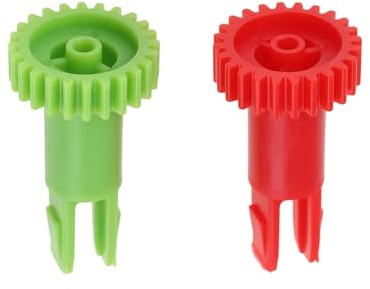 EMSea 2 Stück Seitenbürstenmotor-Schnappzahnrad für Saugroboter Kompatibel mit Deebot Ozmo 950 920 N5 N8 T5 T8 T9