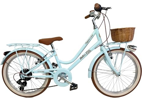 Mädchenfahrrad Junior Vintage Retro 7 V Dolce Vita Cappuccino 20 Zoll