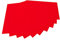 folia 520420 - Bastelfilz, mit feiner Wollqualität, 10 Blatt, 150 g/qm, 20 x 30 cm, hochrot, klebefleckenfreie Verarbeitung - ideal für vielfältige Bastelarbeiten