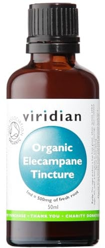 Viridian -100% Organic Elecampane Tincture 50ml