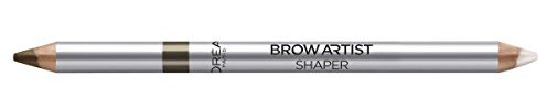 L'Oréal Paris Super Liner Brow Artist, 02 Blonde - Augenbrauen-Stift mit praktischem Bürstchen und fixierendem Wachs - für perfekt geformte & betonte Augenbrauen, 1er Pack (1 x 1 g)