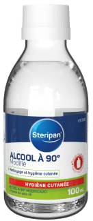 STERIPAN - Steripan 90° Alkohol – reinigt effektiv – bruchsichere Flasche – 100 ml