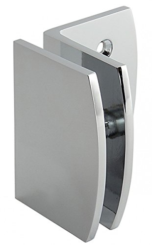 Winkelbefestigung Fixum RS, Glas-Wand, 90°, Chrom