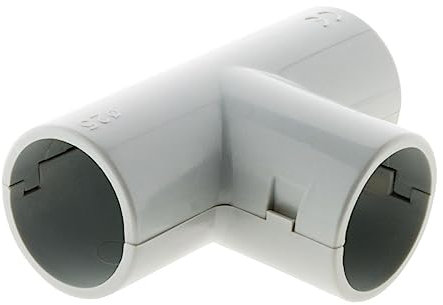 Té dérivation pour tube IRL Ø25mm - Gris - Zenitech