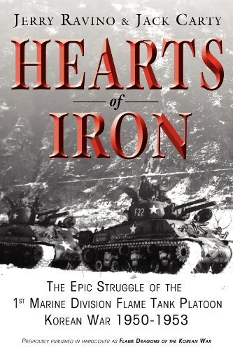 Hearts of Iron: The Epic Struggle of Teh 1st Marine Flame Tank Platoon: Korean War 1950-1953 by Jerry Ravino (2011-02-21)