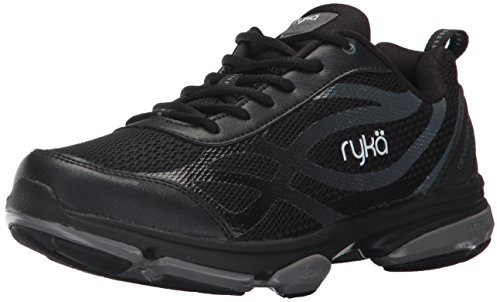Ryka Damen Devotion Xt Crosstrainer, Schwarz, Weiß (Black/Meteorite/White), 38.5 EU