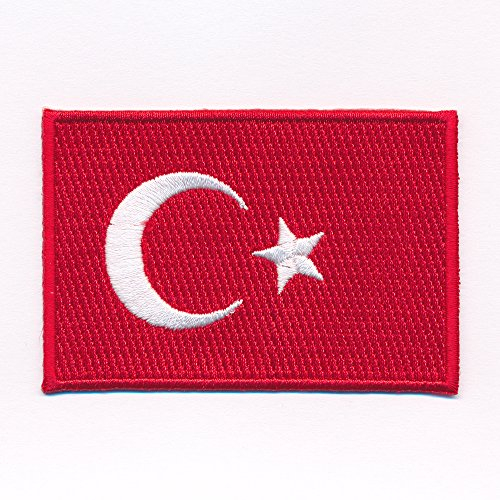 150 x 90 mm Türkei Flagge Türkiye Cumhuriyeti Big Patch Aufnäher Aufbügler 0633 XL