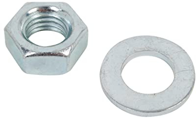 Alberts 484262 Mutter und Unterlegscheibe | Edelstahl | Gewinde M10 | 2er Set