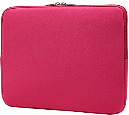 Housse pour Ordinateur Portable Sacoche pour Ordinateur Portable Sac à Main pour 17 ThinkPad, Acer, ASUS, HP, Lenovo und Dell,Rose 2