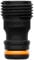 Fiskars Hahnverbinder, Für Wasserhähne, Außengewinde, Ø 21 mm (G 1/2), Universalgröße, 10 g, Schwarz/Orange, 1027060