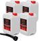 Bioetanol Premium 20 litros con Embudo | Chimenea de Bioetanol, 160 W, Classic, Independiente, Interiores, Tapón de seguridad, No disminución de nivel de humedad ambiental