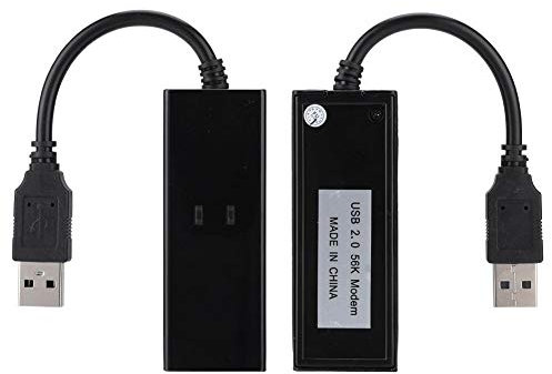 Modem dati fax, velocità di download 56K Modem esterno 56K, ID chiamante caricamento dati 48K per WINDOWS 98 SE Vista