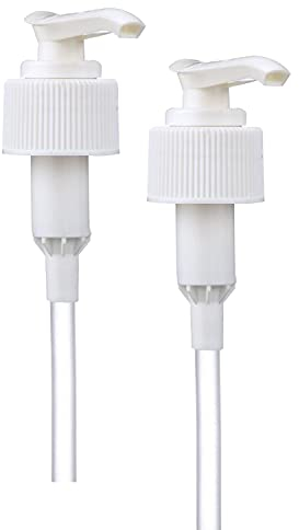 Shampoo Pump Dispenser 1000ml 750ml 500ml Pump Dispenser (2 Pack). Fits Wide Range Shampoo and Conditioner Dispenser. No More Morning Bed Head Pumps Fit 28mm Standard Screw Top Bottles