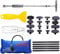 WANYIG Dellen Reparatur Ausbeulwerkzeug Set 25 Stück Dent Lifter Dent Puller Set Lackfreies Dellen Reparaturset Auto für DIY Fahrzeug Kühlschrank Waschanlage