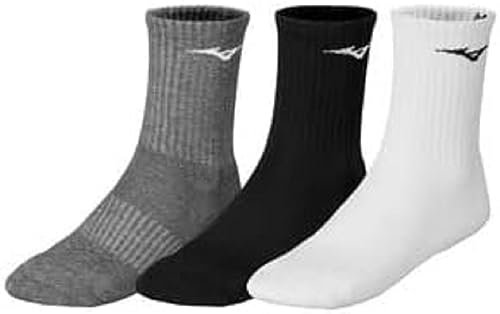 Mizuno 3P Socke Whire/Black/Melange M