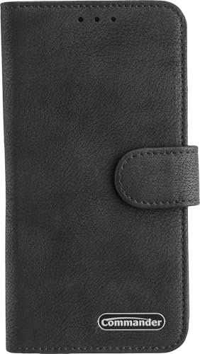 PETER JÄCKEL Commander Book CASE Elite Black für Apple iPhone 13 Pro Max