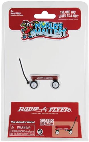 World's Smallest Radio Flyer Classic Red Wagon