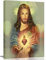Heiliges Herz Jesus Wandbild Leinwand Kunst Dekor Glaube Christus katholisch für Druck Poster Bilder für Wohnzimmer Esszimmer gerahmt