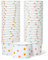 Lot de 50 coupes à glace en papier, pois pastel, 255 g