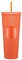 Starbucks Verre clouté Orange Perle Halloween 2022 Venti Édition limitée 70 ml