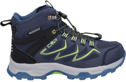 CMP Kids Byne Mid WP Outdoor-Schuhe für Kinder, Schwarz Blau, 31 EU