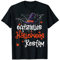Spinnen Spinnennetze Hexen Hut Offizielles Halloween Kostüm T-Shirt