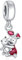 HAEPIAR S925 Silver Charm für Armband Halskette Sterling Silver Dangles Schweine mit Bären für Frauen Mädchen