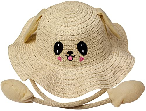 Miobo Spielbarer Sonnenhut für Mädchen – UV-Schutz und Faltbares Design – Papyrus, 54 cm