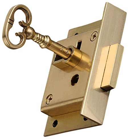 VILLFUL Serrures De Tiroirs De Meubles Serrure à De Salle De Sport s D'armoire Avec D'armoire à La Maison Laiton Bois De Camphrier