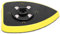 70x100mm Plateau de Ponçage Triangulaire Plateau de Ponceuse Triangulaire Ponceuse Universelle Accessoire de Disque de Meulage Outil Oscillant de Puissance ABS Tampons de Ponçage